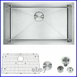 30 x 18 x 9 Undermount Single Bowl Stainless Steel Kitchen Sink 18 Gauge NEW