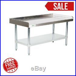 30 x 48 16-Gauge Stainless Steel Work Prep Table Commercial Equipment Stand