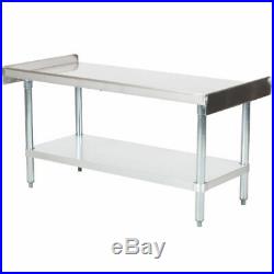 30 x 48 16-Gauge Stainless Steel Work Prep Table Commercial Equipment Stand