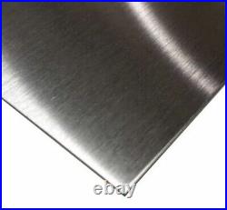 304 stainless steel sheet, 18 Gauge, 1 Piece. 11x30
