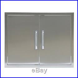 31 Double Walled Access Door 16 Gauge Outdoor Bbq 304 Stainless Steel Best Qual