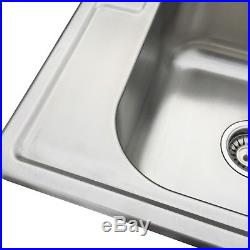33228'' Double Bowl 16 Gauge Stainless Steel Sink Undermount Drop Kitchen