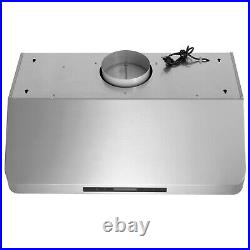 36 In. Under Cabinet Exhaust Hood Ventilation Hood (OPEN BOX) in Stainless Steel