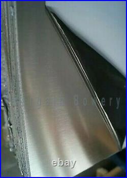 36 X 96 Stainless Steel Sheet Wall Covering #4 Brushed 24 Gauge 0.024