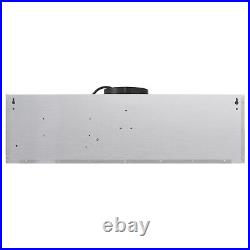 36 in Under Cabinet Range Hood (OPEN BOX) 3-Prong Plug, Stainless Steel, LED