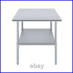 36 in. X 36 in. Stainless Steel Table 36 in. X 36 in. Stainless Steel Table