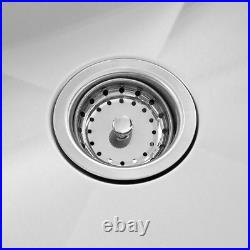 36 x 21 x 14 Stainless Steel Commercial Utility Prep 1 Sink Compartment Bowl