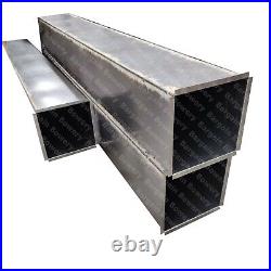 4 FT 12 X 12 Weld 18 Gauge Steel Grease Duct Commercial Kitchen Exhaust System