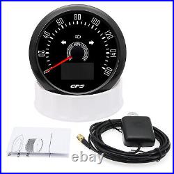 5 Gauge 85MM GPS Speedometer 0-160MPH COG Trip & 52MM Fuel Gauge Oil Water Volt