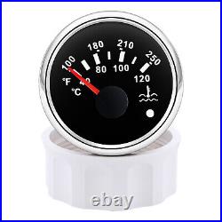 5 Gauge Set 85mm Boat Car GPS Speedometer 0-120MPH Tacho with Sensors Waterproof