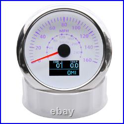 5 Gauge Set 85mm GPS Speedometer 0-160MPH/240km/h Waterproof for Boat Car Truck