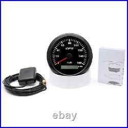 5 Gauge Set 85mm GPS Speedometer 0-160MPH&52mm Fuel Temp Oil Pressure Voltmeter