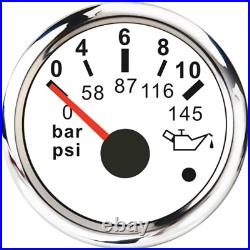 5 Gauge Set 85mm GPS Speedometer withTacho 52mm Fuel Water Temp Oil Pressure Volt