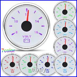 5 Gauge Set GPS Speedometer 0-160MPH With 52mm Fuel/Temp/Volt/Oil Pressure Gauge