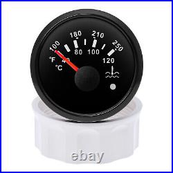 5 Gauge Set With Sender 85mm GPS Speedometer 120MPH With Tacho Fuel Temp Volt US