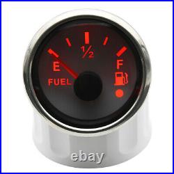 5 Gauges 85mm GPS Speedometer 0-200MPH withTacho+ 52mm Fuel Temp Volt Oil Pressure