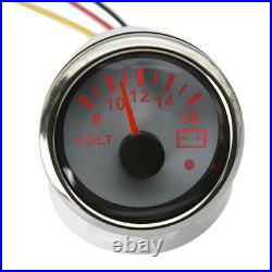 5 Gauges 85mm GPS Speedometer 0-200MPH withTacho+ 52mm Fuel Temp Volt Oil Pressure