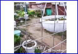 5 ft. X 100 ft. 16-Gauge Welded Wire Fence Durable Fencing with 4 in. X 4 in. Mesh