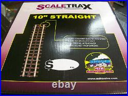 50 Pk NEW MTH 45-1001 ScaleTrax 10 Solid Rail Straight Track Section's O Gauge