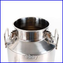 50L 13.25Gallon Stainless Steel Milk Can Heavy Gauge 380mm/15'' Tote Jug HOT NEW