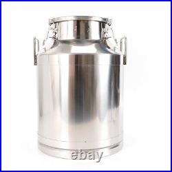 50L 13.25Gallon Stainless Steel Milk Can Heavy Gauge 380mm/15'' Tote Jug HOT NEW