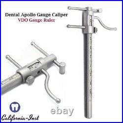 5x Premium Grade Gauge Material High-quality Stainless Steel Dental VDO Ruler