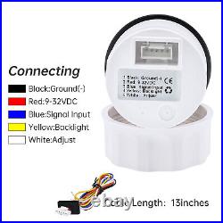 6 Gauge GPS Speedometer withTacho 52mm Fuel Level Water Temp Oil Press Volt Sensor
