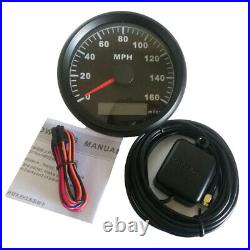 6 Gauge Set 0-160MPH Speedometer Tachometer Fuel Water Temp Volts Oil Pressure