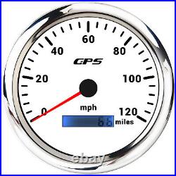 6 Gauge Set 110mm GPS Speedometer 0-120MPH Tachometer for Marine Boat Car Truck