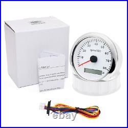 6 Gauge Set 110mm GPS Speedometer 0-120MPH Tachometer for Marine Boat Car Truck