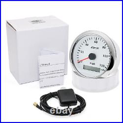 6 Gauge Set 110mm GPS Speedometer 0-120MPH Tachometer for Marine Boat Car Truck