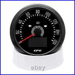 6 Gauge Set 85mm Boat GPS Speedometer 160MPH&Tacho 8000RPM Gauge with Sensor