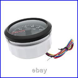 6 Gauge Set 85mm GPS Speedometer 0-120MPH Tacho&52mm Fuel Oil Pressure Temp Volt