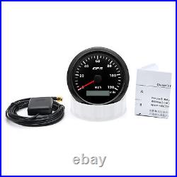 6 Gauge Set 85mm GPS Speedometer 0-120MPH Tacho&52mm Fuel Oil Pressure Temp Volt