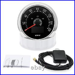 6 Gauge Set 85mm GPS Speedometer 0-160MPH Turning Light Tacho & 52mm Fuel Gauge