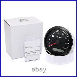 6 Gauge Set 85mm GPS Speedometer 0-200MPH withtacho & 52mm Fuel Level Oil Pressure