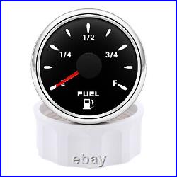 6 Gauge Set 85mm GPS Speedometer 0-300KM/H Tachometer Fuel Level Gauge For Boat