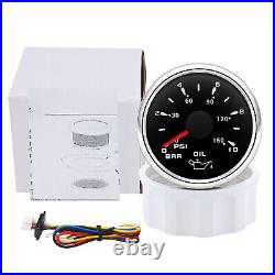 6 Gauge Set 85mm GPS Speedometer 0-300KM/H Tachometer Fuel Level Gauge For Boat