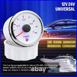 6 Gauge Set 85mm GPS Speedometer 0-80MPH Tachometer Waterproof for Car Boat US