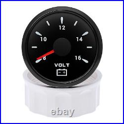 6 Gauge Set 85mm GPS Speedometer 120MPH Tachometer&52mm Fuel Oil Water Temp Volt