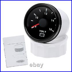 6 Gauge Set 85mm GPS Speedometer 120MPH Tachometer&52mm Fuel Oil Water Temp Volt