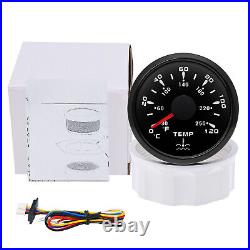 6 Gauge Set 85mm GPS Speedometer 120MPH Tachometer&52mm Fuel Oil Water Temp Volt