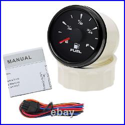 6 Gauge Set 85mm GPS Speedometer 160MPH Tachometer 52mm Fuel Gauge Temp Oil Volt