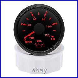 6 Gauge Set 85mm GPS Speedometer 200MPH Tachometer Waterproof for Boat Car Truck