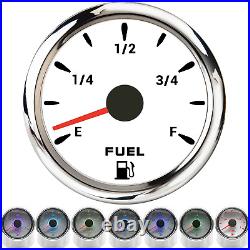 6 Gauge Set 85mm GPS Speedometer Tacho&52mm Oil Pressure Temp Fuel Volt Gauge
