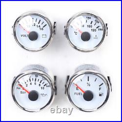 6 Gauge Set GPS Speedometer Waterproof For Truck Car Marine Boat Yacht Universal