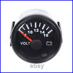 6 Gauge Set LCD Display 0-145 PSI Digital Speedometer 9-32 VDC Fuel Temp Volts