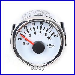 6 Gauge Set Speedometer Waterproof For Car/Motorcycle Accept All Input Signals