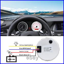 6 Gauge Set with Senders 85MM GPS Speedometer 0-160MPH With Tachometer 0-8000RPM