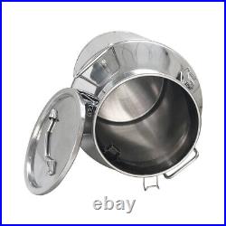60L Stainless Steel Milk Can Made of Heavy-gauge for Heavy Restaurant Use USA